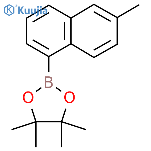 4,4,5,5-Tetramethyl-2-(6-methyl-naphthalen-1-yl)-[1,3,2]dioxaborolane structure