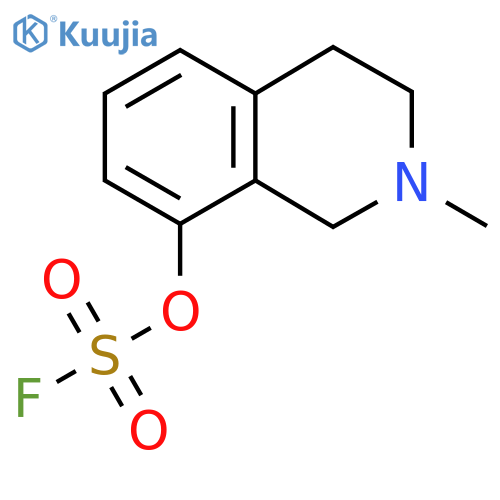 2-Methyl-1,2,3,4-tetrahydroisoquinolin-8-yl sulfurofluoridate structure