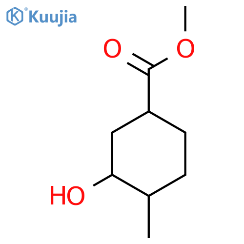 methyl 3-hydroxy-4-methylcyclohexane-1-carboxylate, Mixture of diastereomers structure