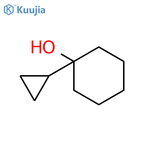 1-cyclopropylcyclohexan-1-ol structure