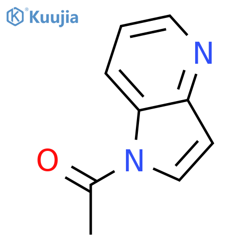 Ethanone,1-(1H-pyrrolo[3,2-b]pyridin-1-yl)- structure