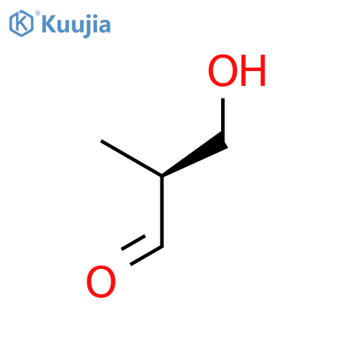 Propanal, 3-hydroxy-2-methyl-, (2S)- structure