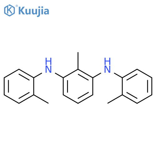 1,3-Benzenediamine, 2-methyl-N1,N3-bis(2-methylphenyl)- structure