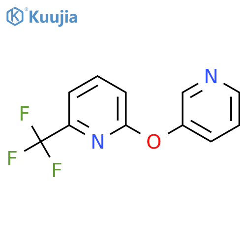 2-(Pyridin-3-yloxy)-6-(trifluoromethyl)pyridine structure