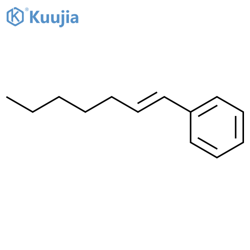 Benzene, 2-hepten-1-yl- structure