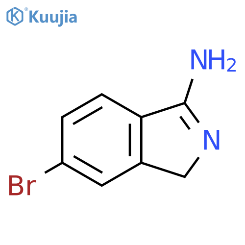 1H-Isoindol-3-amine, 6-bromo- structure