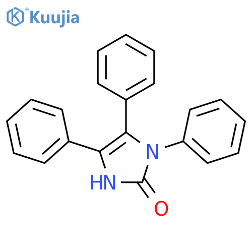 1,4,5-Triphenyl-1,3-dihydro-2H-imidazol-2-one structure