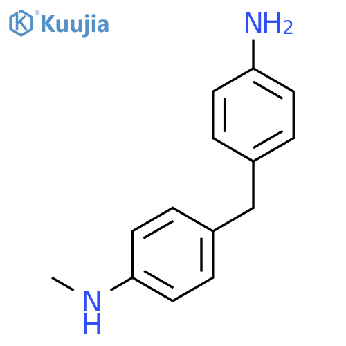 Benzenamine,4-[(4-aminophenyl)methyl]-N-methyl- structure