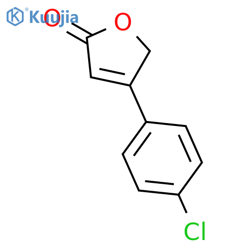 4-(4-chlorophenyl)-2,5-dihydrofuran-2-one structure