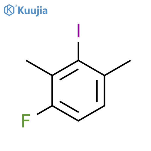 1,3-Dimethyl-4-fluoro-2-iodobenzene structure