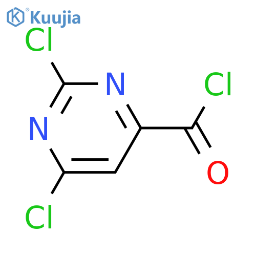 2,6-Dichloropyrimidine-4-carbonyl Chloride structure
