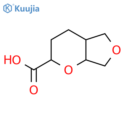 hexahydro-2H-furo[3,4-b]pyran-2-carboxylic acid structure