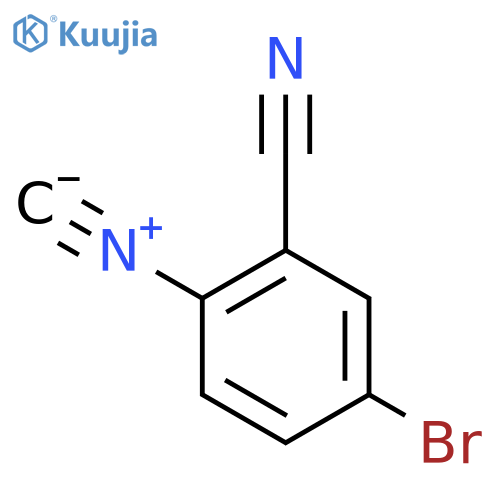 5-Bromo-2-isocyanobenzonitrile structure