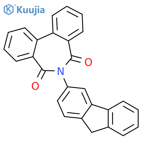 6-(9h-fluoren-3-yl)benzo[d][2]benzazepine-5,7-dione structure