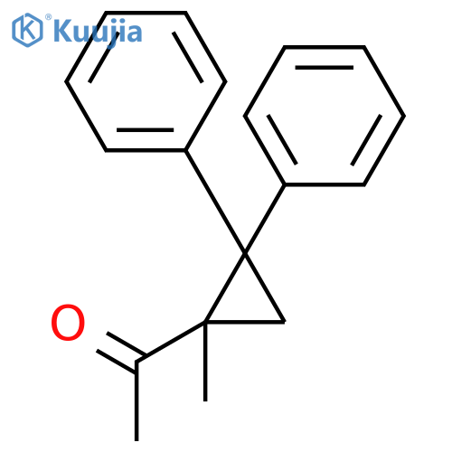 Ethanone,1-(1-methyl-2,2-diphenylcyclopropyl)- structure