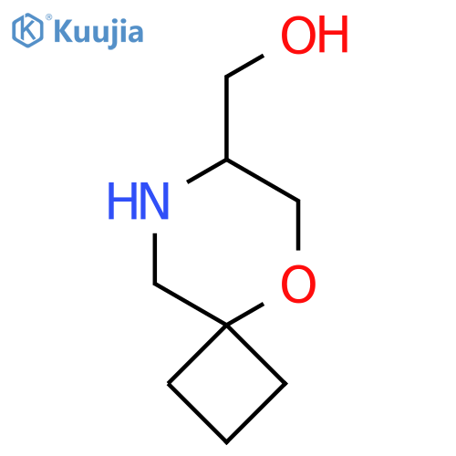 {5-Oxa-8-azaspiro[3.5]nonan-7-yl}methanol structure