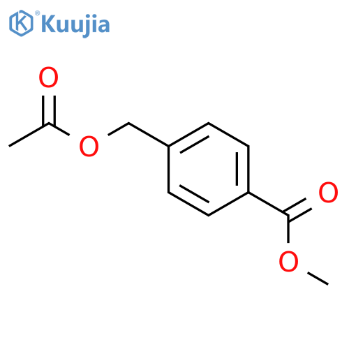 Methyl 4-(acetoxymethyl)benzoate structure