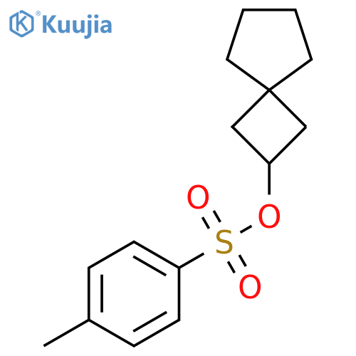 Spiro[3.4]octan-2-yl 4-methylbenzene-1-sulfonate structure