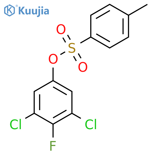 3,5-Dichloro-4-fluorophenyl 4-methylbenzene-1-sulfonate structure