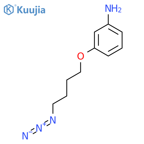 3-(4-Azidobutoxy)aniline structure