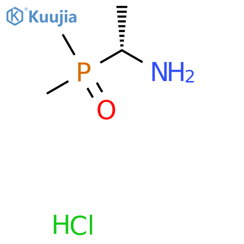 (1R)-1-(dimethylphosphoryl)ethan-1-amine hydrochloride structure