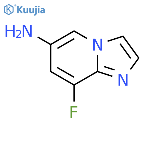 8-fluoroimidazo[1,2-a]pyridin-6-amine structure