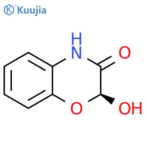 2H-1,4-Benzoxazin-3(4H)-one,2-hydroxy-, (2S)- structure