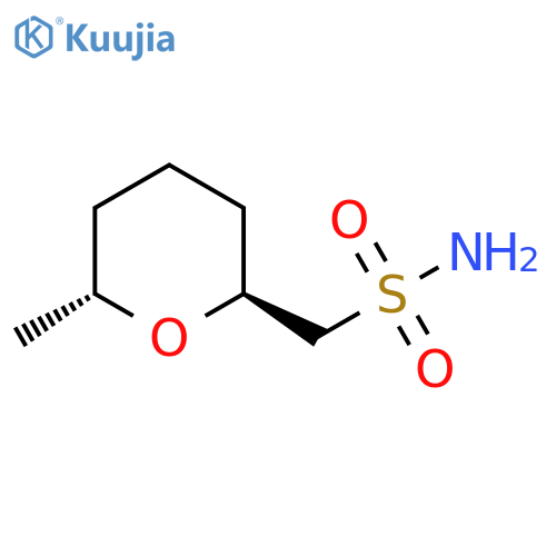 (2S,6R)-Tetrahydro-6-methyl-2H-pyran-2-methanesulfonamide structure
