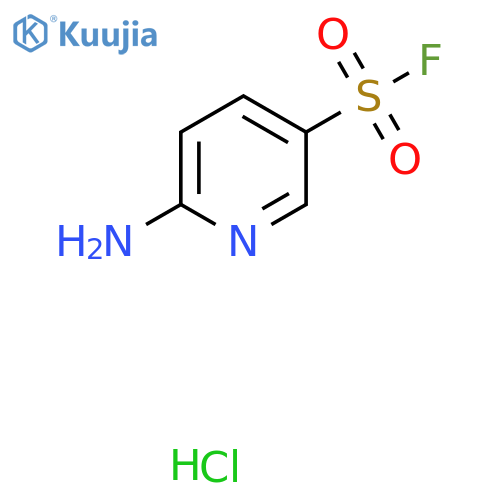 6-Aminopyridine-3-sulfonyl fluoride hydrochloride structure