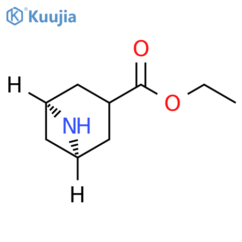 6-Azabicyclo[3.1.1]heptane-3-carboxylic acid, ethyl ester, (1R,5S)- structure
