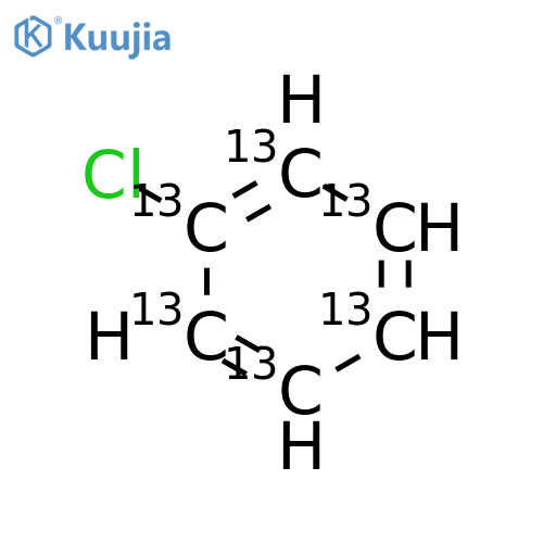 Chlorobenzene-13C6 structure