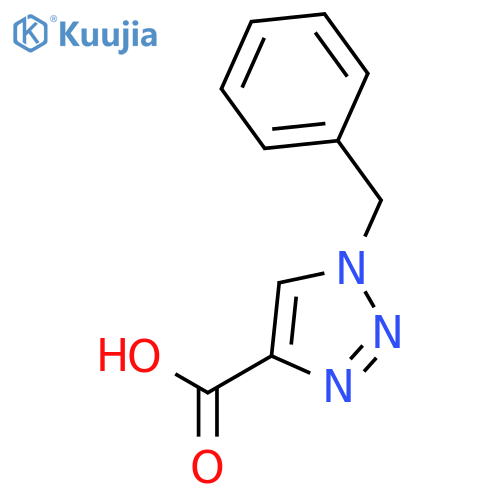 1-benzyltriazole-4-carboxylic acid structure