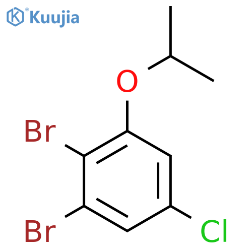 1,2-Dibromo-5-chloro-3-isopropoxybenZene structure