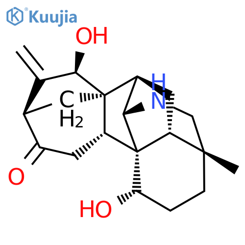 (20S)-1α,15β-Dihydroxy-4β-methyl-16-methylene-7α,20-cycloveatchan-12-one structure