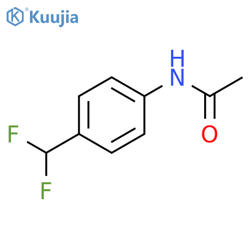 Acetamide, N-[4-(difluoromethyl)phenyl]- structure