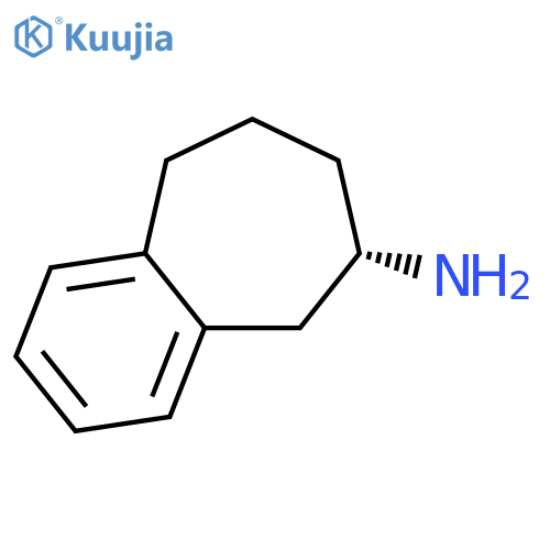(5S)-6,7,8,9-tetrahydro-5H-benzo7annulen-5-amine structure