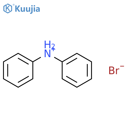 Benzenamine, N-phenyl-,hydrobromide (1:1) structure