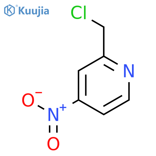 2-(Chloromethyl)-4-nitropyridine structure