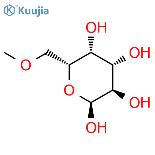 a-D-Galactopyranose, 6-O-methyl- structure