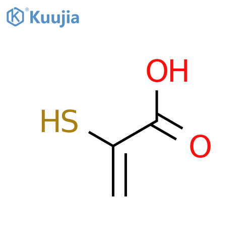 2-Propenoic acid,2-mercapto- structure