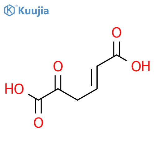 2-Hexenedioic acid, 5-oxo- structure