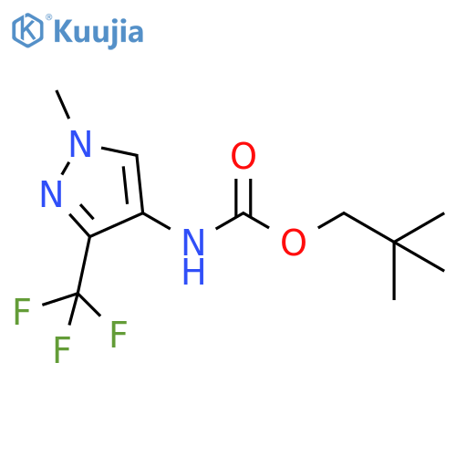 NEOPENTYL N-[1-METHYL-3-(TRIFLUOROMETHYL)-1H-PYRAZOL-4-YL]CARBAMATE structure