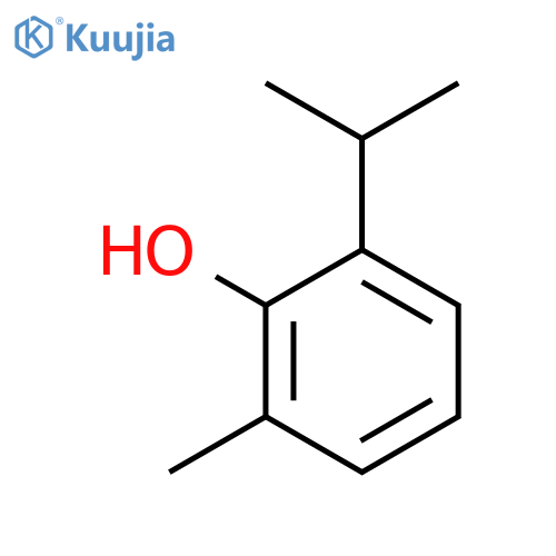 2-Methyl-6-(propan-2-yl)phenol structure