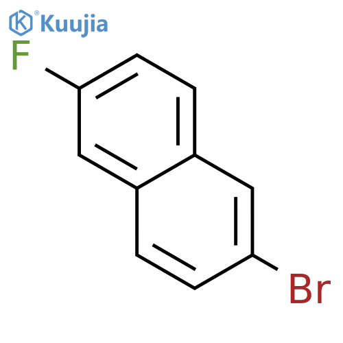 2-Bromo-6-fluoronaphthalene structure
