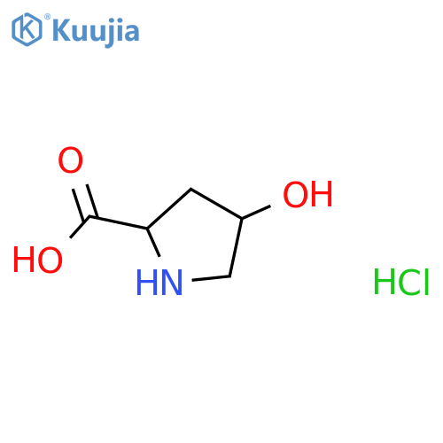 (2S,4R)-4-Hydroxypyrrolidine-2-carboxylic Acid Hydrochloride structure