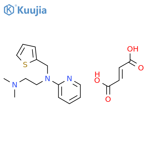 Methapyrilene Fumarate structure