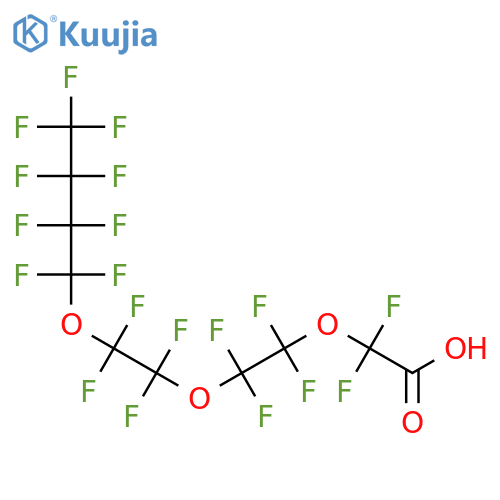 Perfluoro-3,6,9-trioxatridecanoic Acid structure