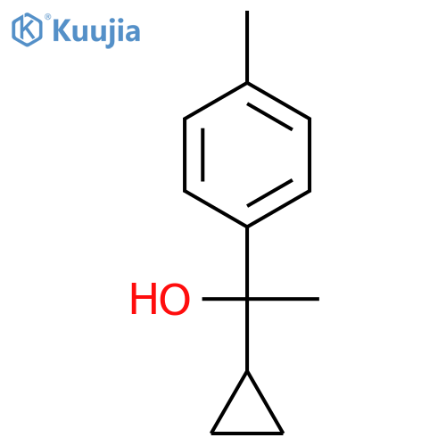 DL-α-Cyclopropyl-α,4-dimethylbenzyl Alcohol structure