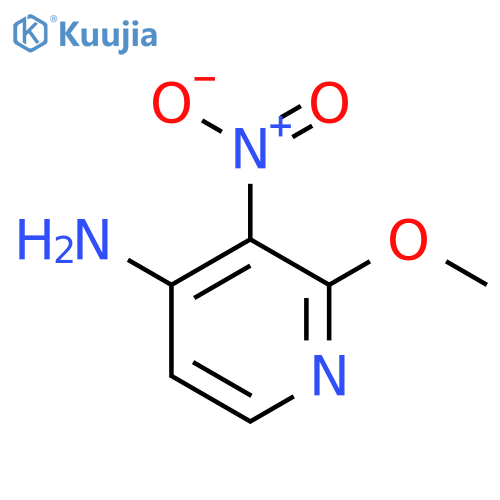2-methoxy-3-nitro-pyridin-4-amine structure