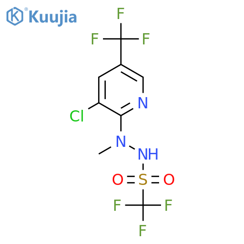 N'-[3-CHLORO-5-(TRIFLUOROMETHYL)-2-PYRIDINYL](TRIFLUORO)-N'-METHYLMETHANESULFONOHYDRAZIDE structure